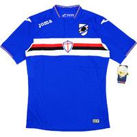 2015 16 sampdoria home shirt bnib