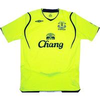 2008 09 everton third shirt excellent m