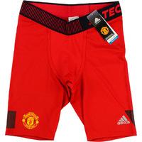 2015-16 Manchester United Adidas TechFit Cool Compression Shorts