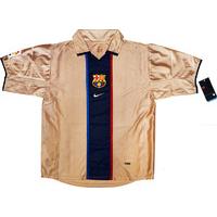 2001 03 barcelona away shirt bnib xl