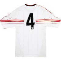 2010-11 Liverpool Player Issue TechFit L/S Away Shirt #4 (Meireles) XL
