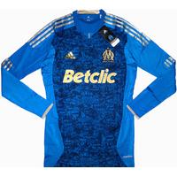 2011 12 olympique marseille techfit player issue away ls shirt bnib