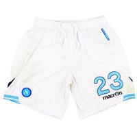 2011 12 napoli match worn home shorts 23 gargano m