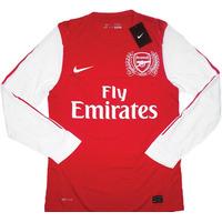 2011 12 arsenal ls player issue domestic home shirt bnib