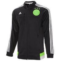 2015-2016 Ajax Adidas Anthem Jacket (Black)
