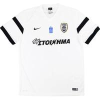 2014 15 paok away shirt as new xl