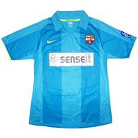 2007-08 Barcelona Futsal Match Issue Away Shirt Cristian #17