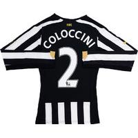 2014-15 Newcastle Player Issue ACTV Fit Home L/S Shirt Coloccini #2