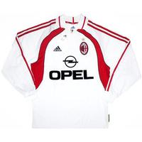 2000 01 ac milan player issue away ls shirt bnib y