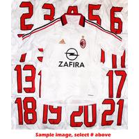 2005-06 AC Milan Player Issue Away # Shirt S
