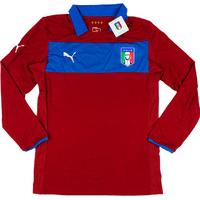 2012-13 Italy Player Issue Red GK L/S Shirt *BNIB*