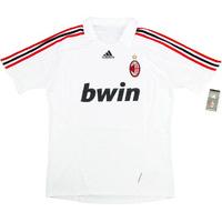 2007 08 ac milan player issue away domestic shirt wtags xl