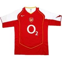 2004-05 Arsenal Home Shirt (Very Good) XL