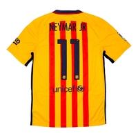 2015-16 Barcelona Away Shirt Neymar Jr #11 *w/Tags* XL