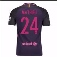 2016 17 barcelona away shirt mathieu 24