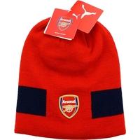 2015 16 arsenal puma reversible performance beanie hat bnib