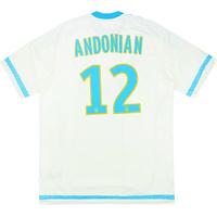 2015-16 Olympique Marseille Home Shirt Andonian #12 *As New* L