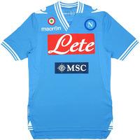 2012-13 Napoli Home Shirt *As New* S