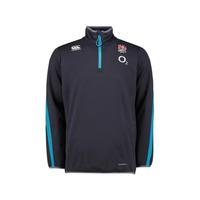 2017-2018 England Rugby Thermoreg Bonded Fleece Top (Graphite)