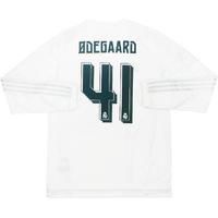 2015-16 Real Madrid Home L/S Shirt Ødegaard #41 (+ WC Patch) *w/Tags*