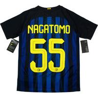 2016 17 inter milan home shirt nagatomo 55 wtags lboys