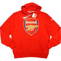 2014 15 arsenal puma fan crest hooded top bnib