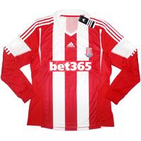 2013-14 Stoke City \'150 Years\' Home L/S Shirt *BNIB* XL