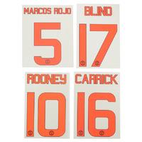 2015-16 Manchester United Third Junior Name Set