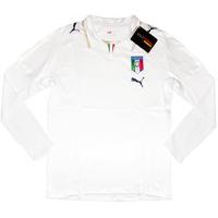 2007-08 Italy Player Issue Away L/S Shirt *BNIB* XL