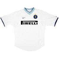 2000 01 inter milan away shirt very good xl