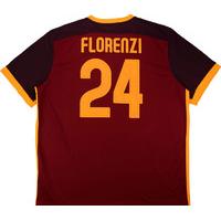 2015 16 roma home shirt florenzi 24 wtags xxl