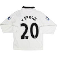 2014-15 Manchester United Away L/S Shirt v.Persie #20 *w/Tags* M.Boys