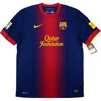 2012 13 barcelona home shirt bnib