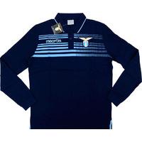 2014-15 Lazio Macron Polo L/S T-shirt *BNIB* L