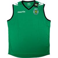 2014-15 Sporting Lisbon Macron Training Vest *BNIB*