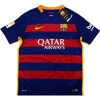 2015-16 Barcelona Home Shirt *w/Tags* BOYS