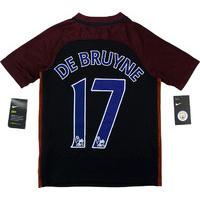 2016-17 Manchester City Away Shirt De Bruyne #17 *w/Tags* S.Boys