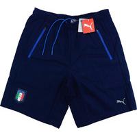 2016 17 italy puma training sweat shorts bnib