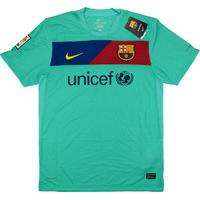 2010 11 barcelona away shirt bnib