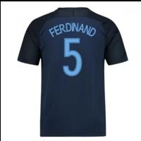 2017 18 england away shirt ferdinand 5 kids