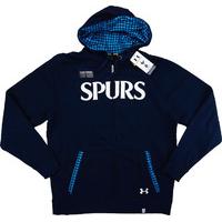 2015 16 tottenham under armour full zip hooded top bnib