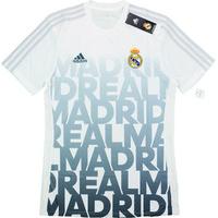 2015-16 Real Madrid Adidas Pre-Match Training Shirt *BNIB*