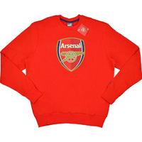 2015 16 arsenal puma fan crest sweat top bnib xl