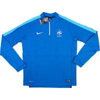 2014 15 france player issue midlayer drill top wtags xl