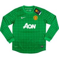 2012 13 manchester united gk home shirt bnib boys