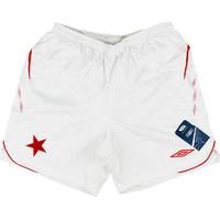 2008 10 slavia prague home shorts bnib