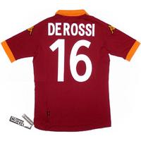 2012-13 Roma Home Shirt De Rossi #16 *BNIB* XS