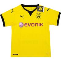 2015 16 dortmund home european shirt bnib boys