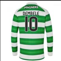 2016-17 Celtic Long Sleeve Home Shirt (Dembele 10) - Kids