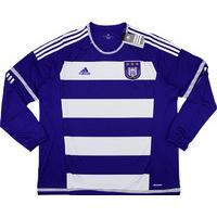 2015-16 Anderlecht Player Issue Home L/S Shirt *BNIB* XXL